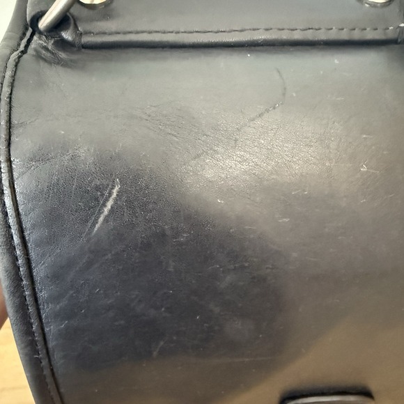 Coach Thompson Executive Black Leather Laptop Bag Briefcase Attache 6455 - Picture 10 of 16